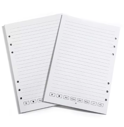 SyncBook - Dodatkowe arkusze A5 80 szt.